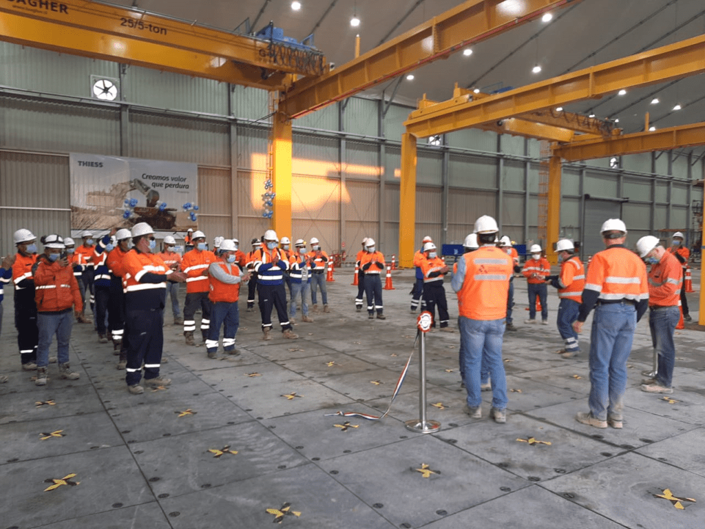 estructuras modulares para minería